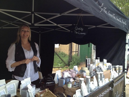 Zoe basks in the Shed at the Chiswick Food Market